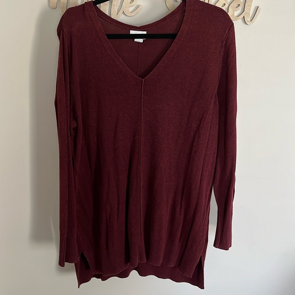 Long sleeve knit